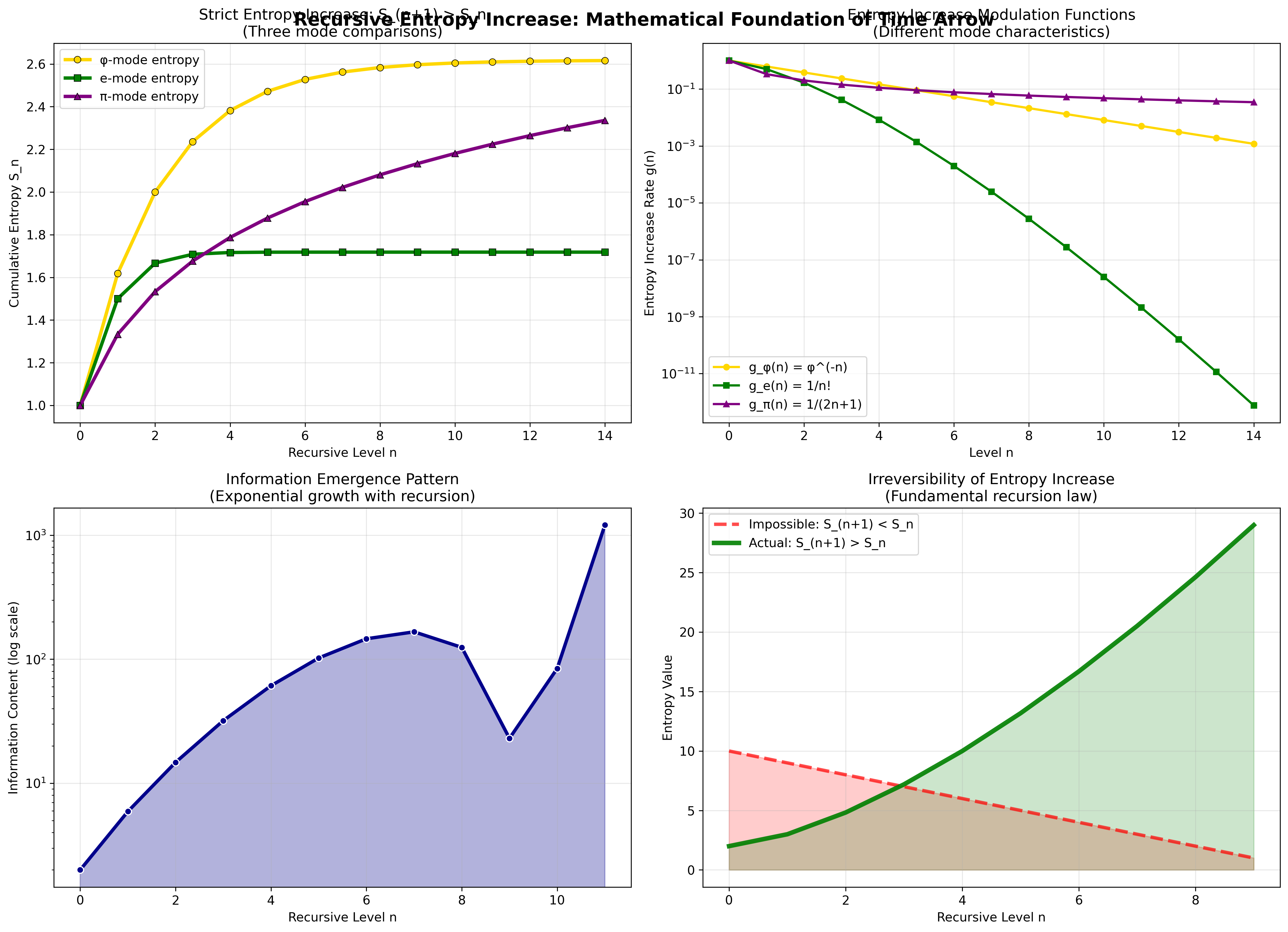 Entropy Increase Process
